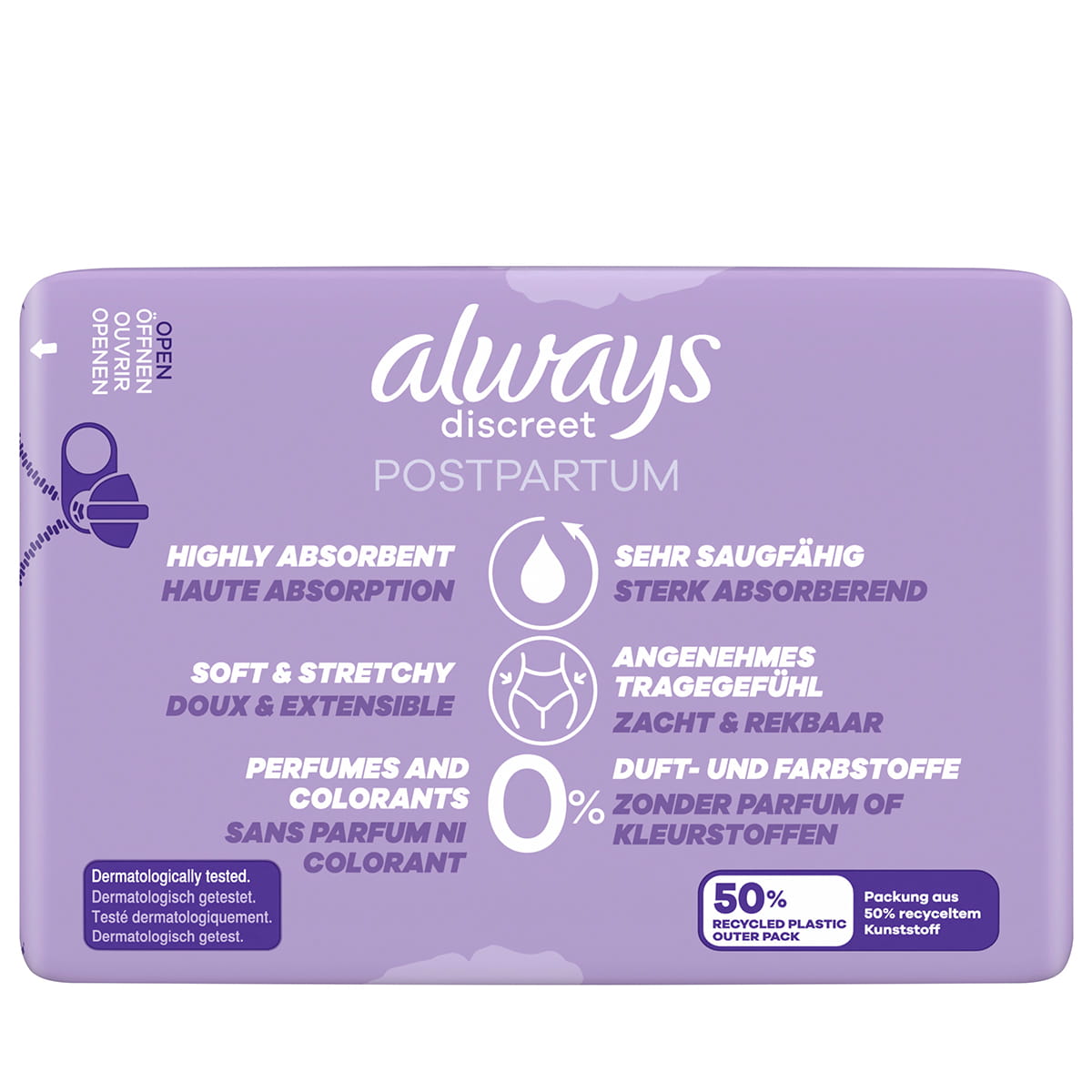 Discreet Incontinence Pants Postpartum L - 8 pcs.