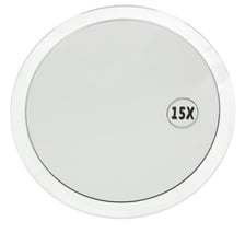 Spiegel mit Saugnäpfen – Weiss, x15
