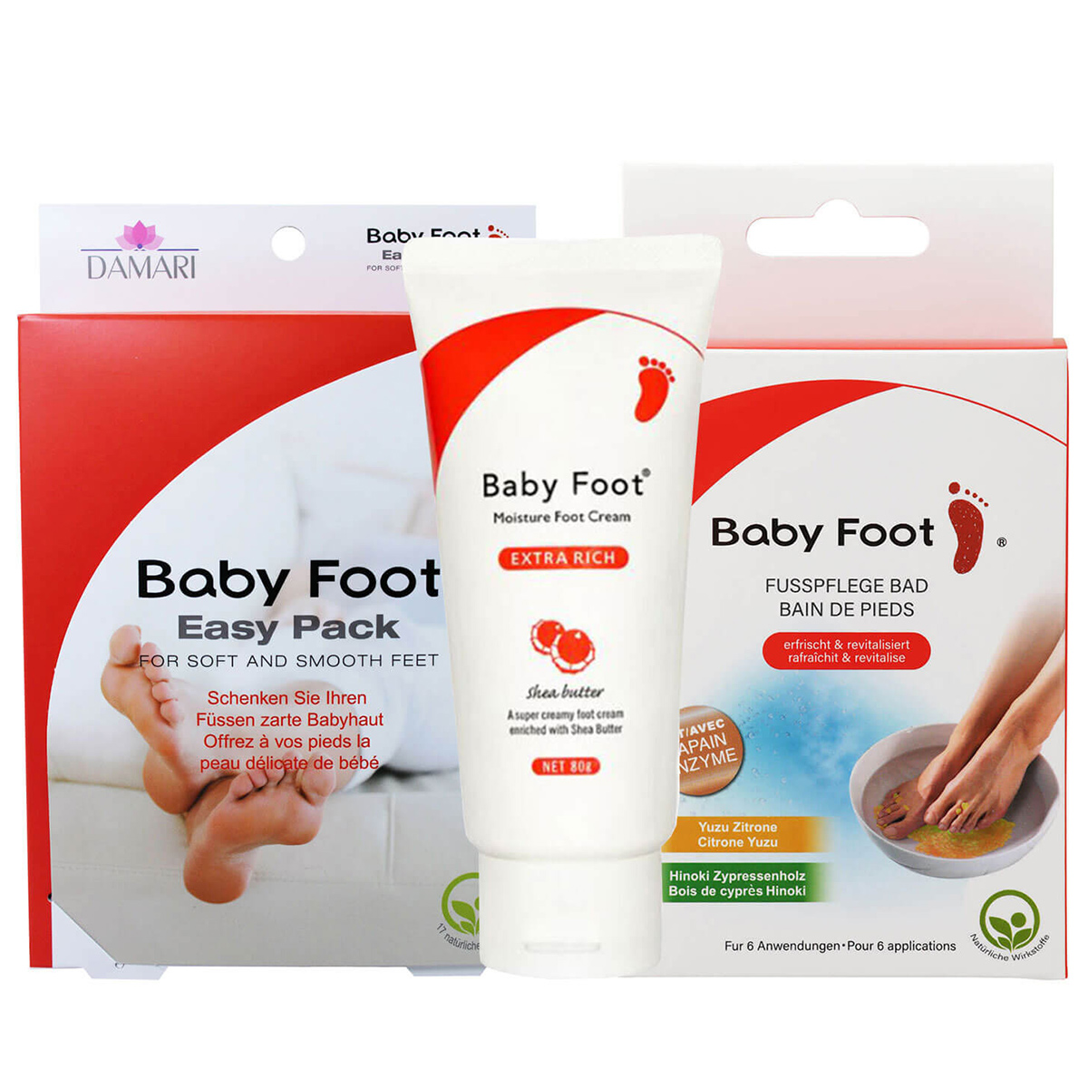 Set per la cura della pedicure