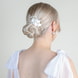 Pettine Per Capelli Con Fiori Bianchi