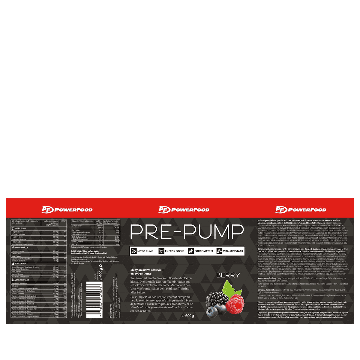 Pre-Pump Berry