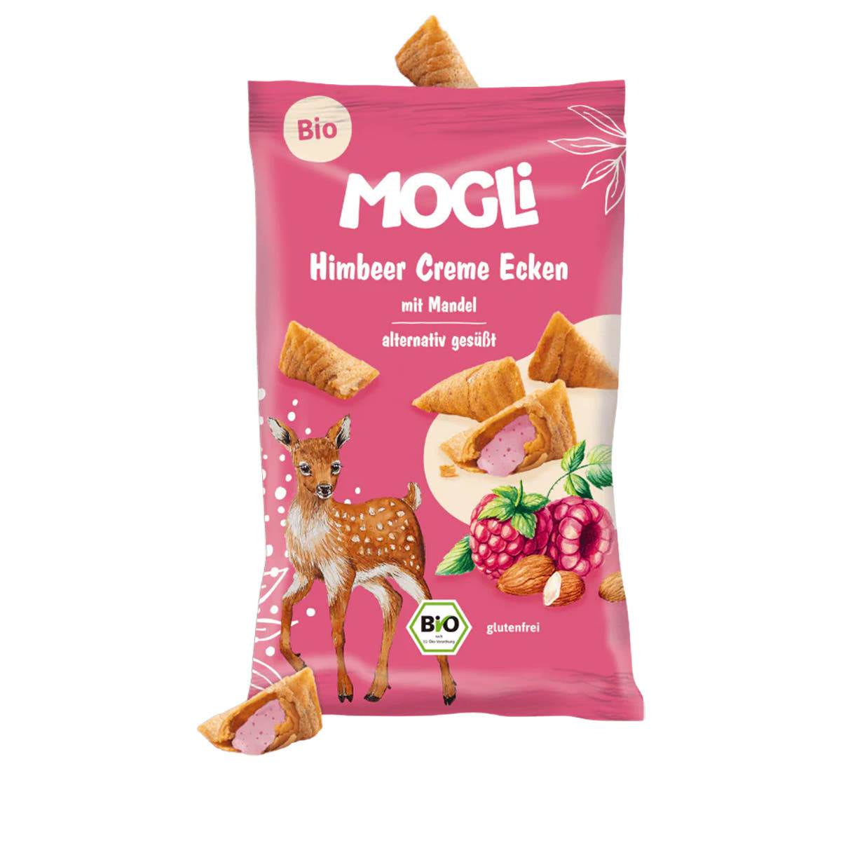 Himbeer Creme Ecken Mandel
