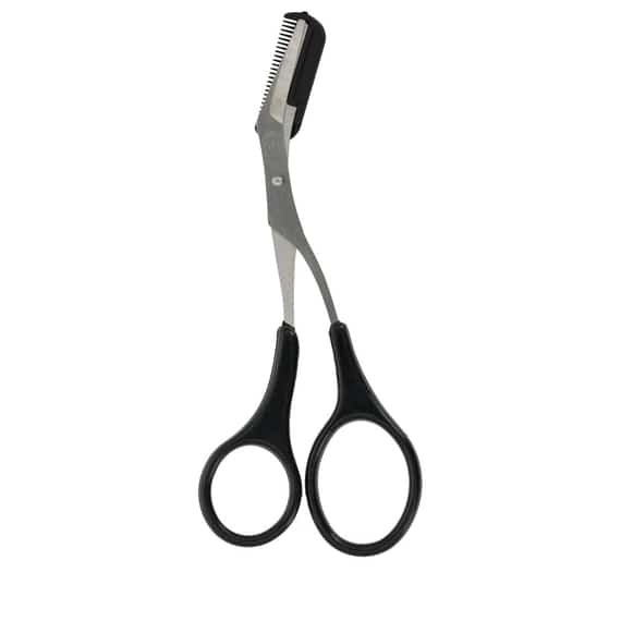Ciseaux pour sourcils avec peigne