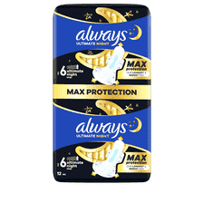 Binde Ultimate Night - Protezione Massima Con Ali BigPack - 12 pz.