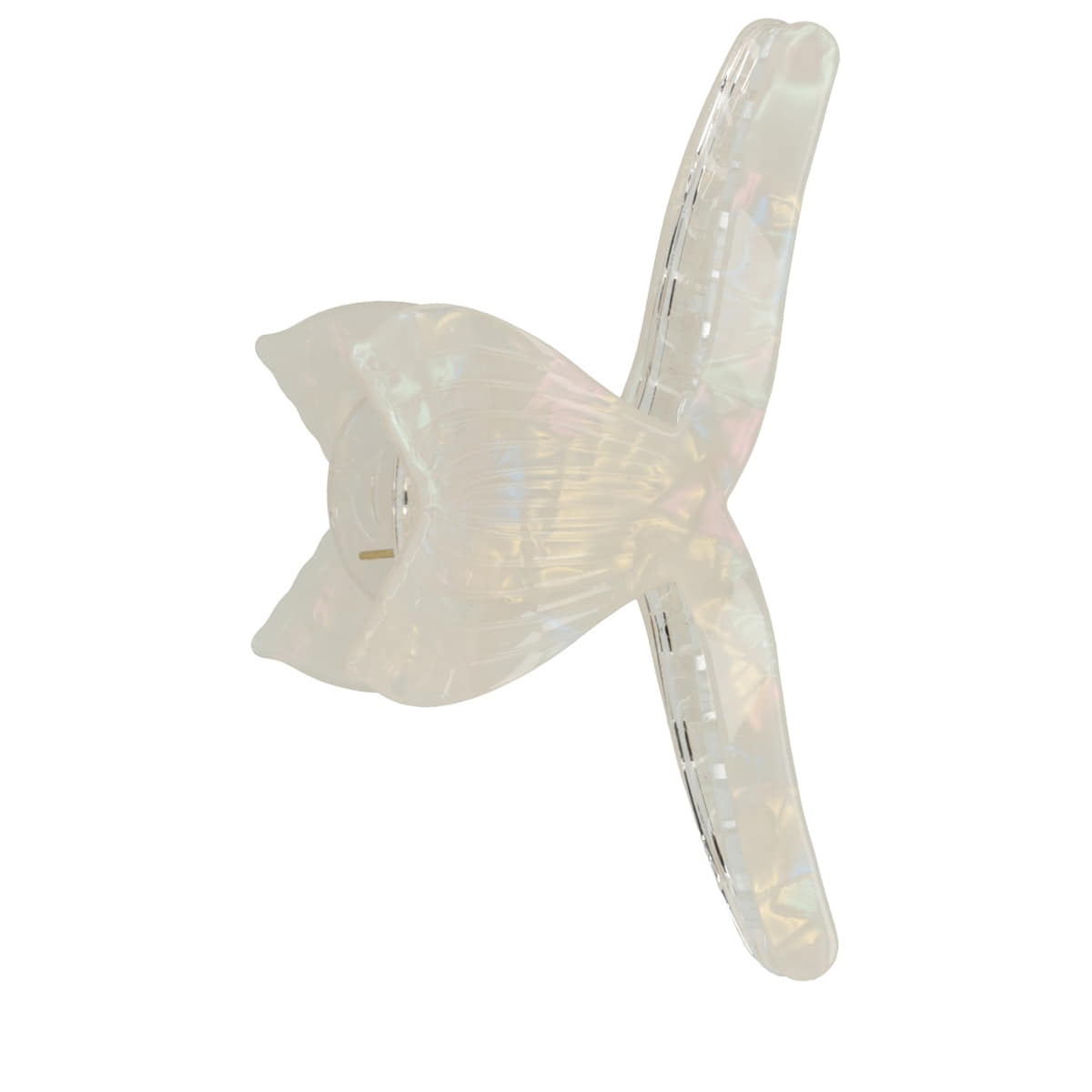 Fin-Shaped Clip - Cream