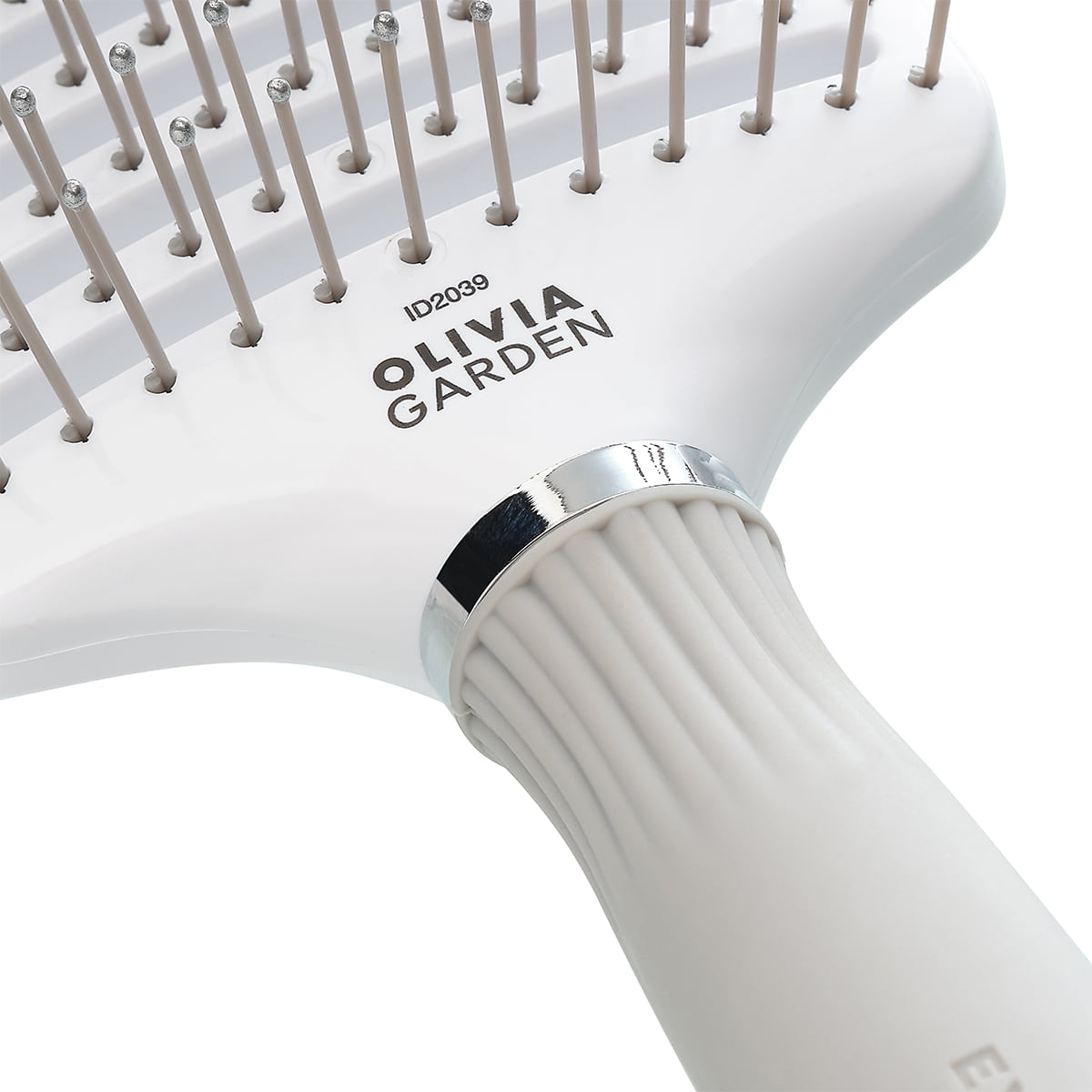 Expert Care Vent Nylon Bristles White&Grey L