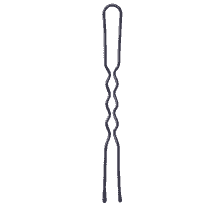 Épingles À Cheveux Ondulées, En U Avec Gouttes D'époxy, 60 mm, 250 Pcs. – Noir