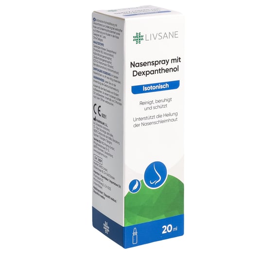 Spray nasal avec Dexpanthénol