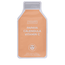 Tuchmaske Papaya, Calendula, Vitamin C