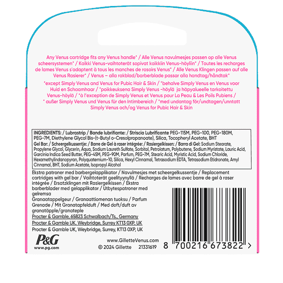 Pro Comfortglide Tropical Systemklingen 3er Set