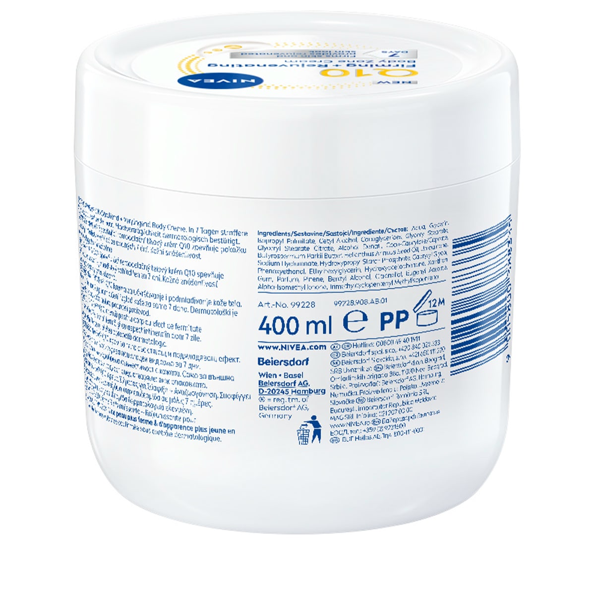 Crème Corporelle Raffermissante et Régénérante