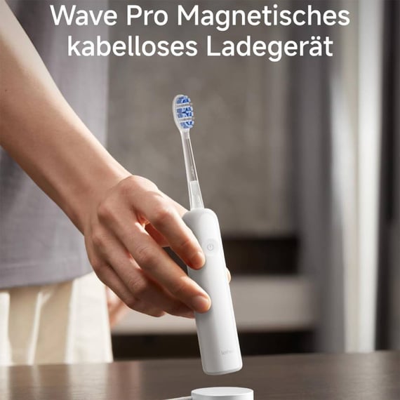 Magnetic charging station for Wave Pro White