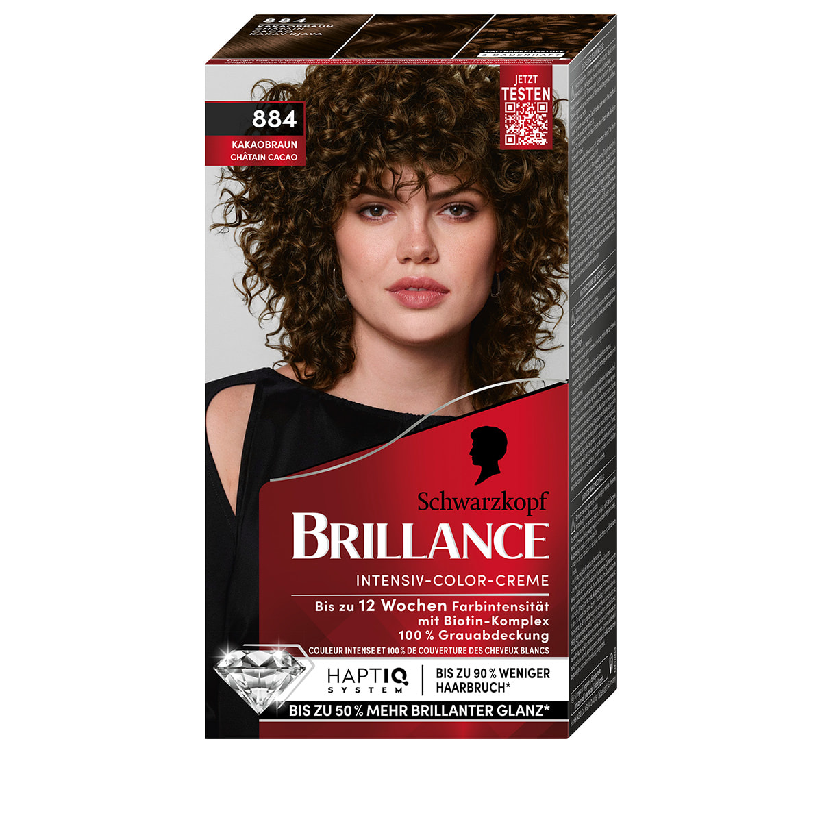 Intensiv-Color-Creme - 884 Kakaobraun