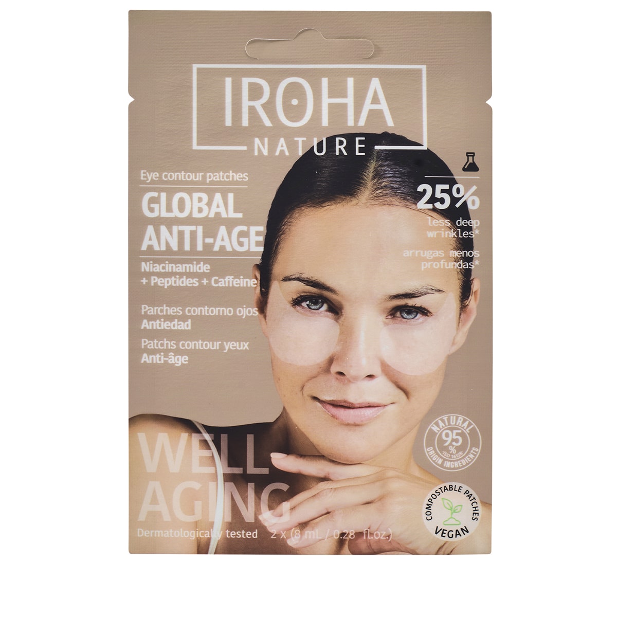 Global Anti-Age Eye Contour Patches with Niacinamide