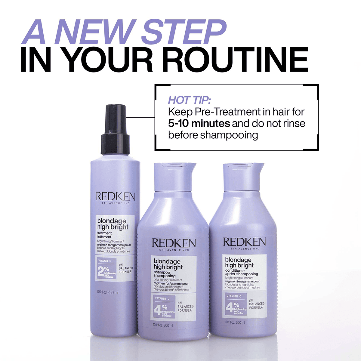 Conditioner pour un blond brillant