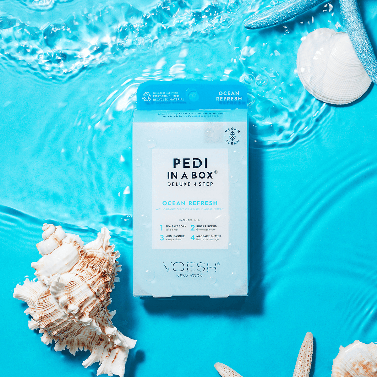 Pedi in a Box (4 Step) Eucalyptus Energy Boost