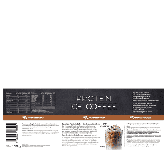 Protein Ice Coffee Ice Coffee
