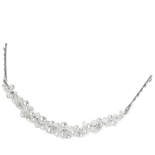 Perlenband mit Strass und zwei Pin, biegbar