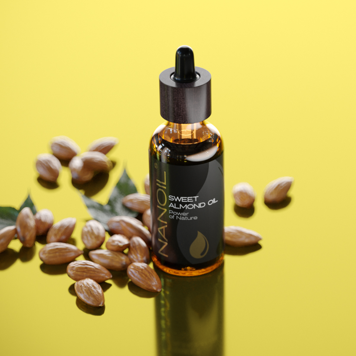 Almond Oil for Hair, Body, Face and Nails