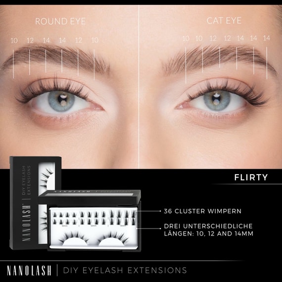 Flirty - Kim K Lash Look
