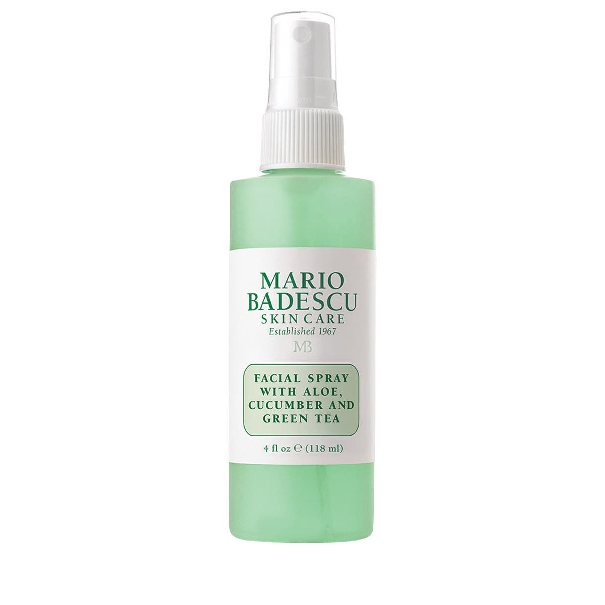 Facial Spray with Aloe, Cucumber & Green Tea