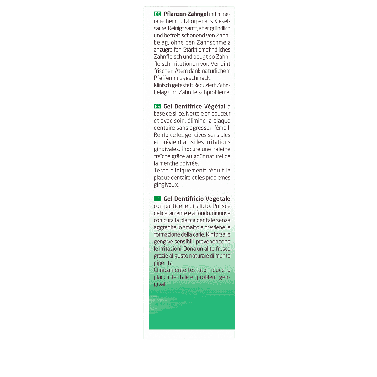 Gel Dentifrice Végétal