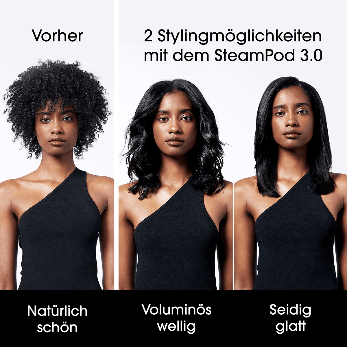 Steampod 3.0 Glätteisen mit Dampftechnologie