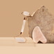 Gua Sha & Roller Set - Rose Quartz