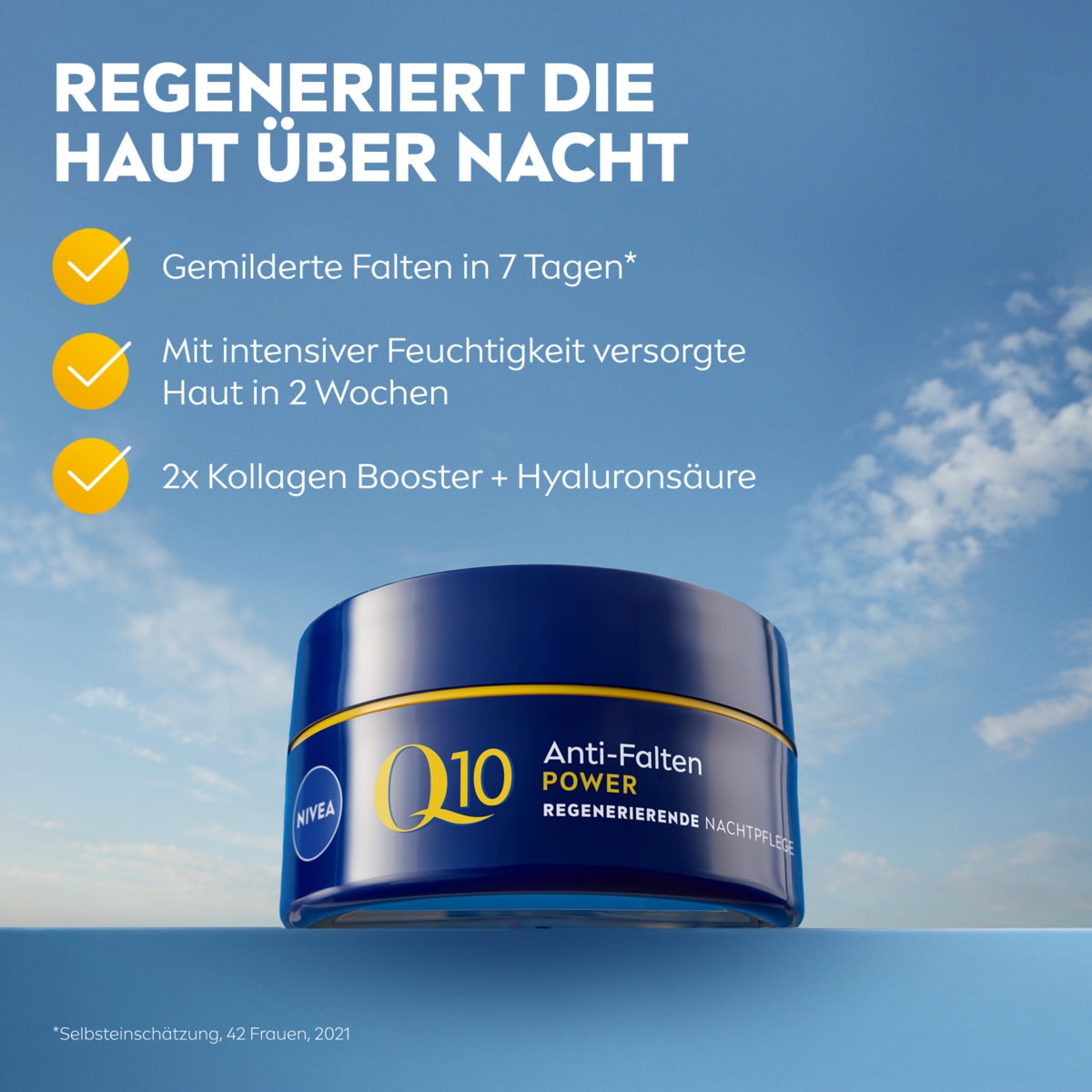 Power Anti-Falten Regenerierende Nachtcreme
