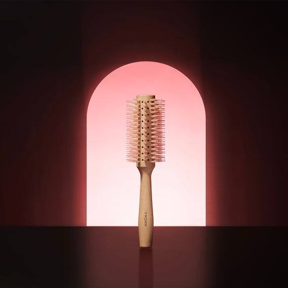 Round Wood Brush 1.25''