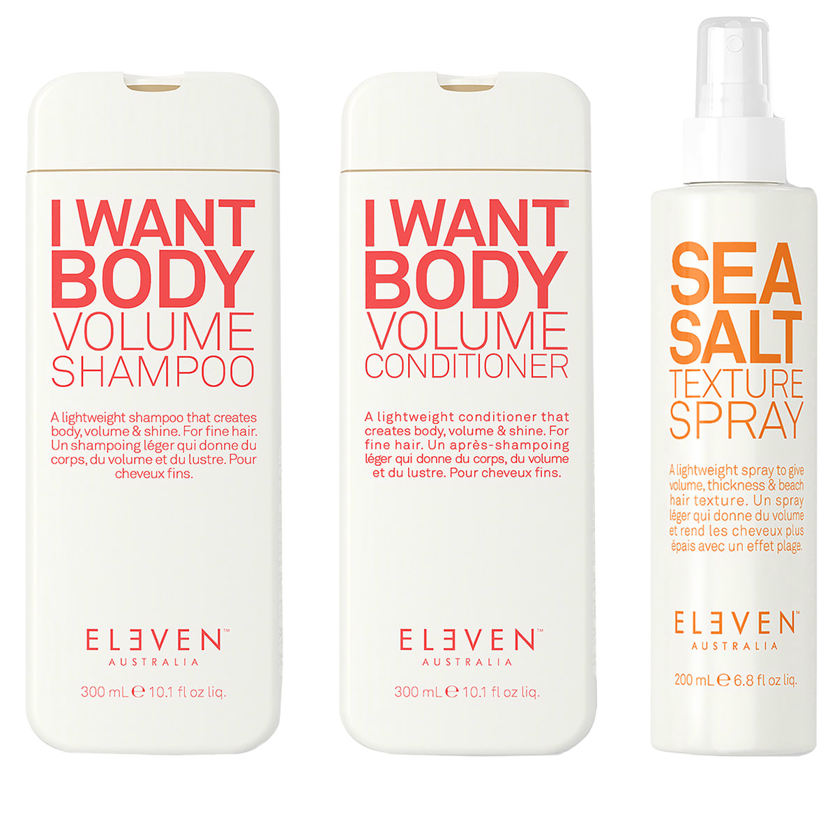 Volume & Sea Salt Trio