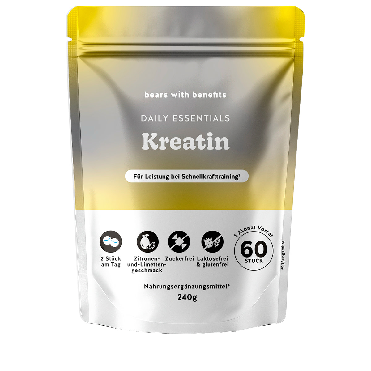 Essentials Vitamin Creatine - 60 Stk.