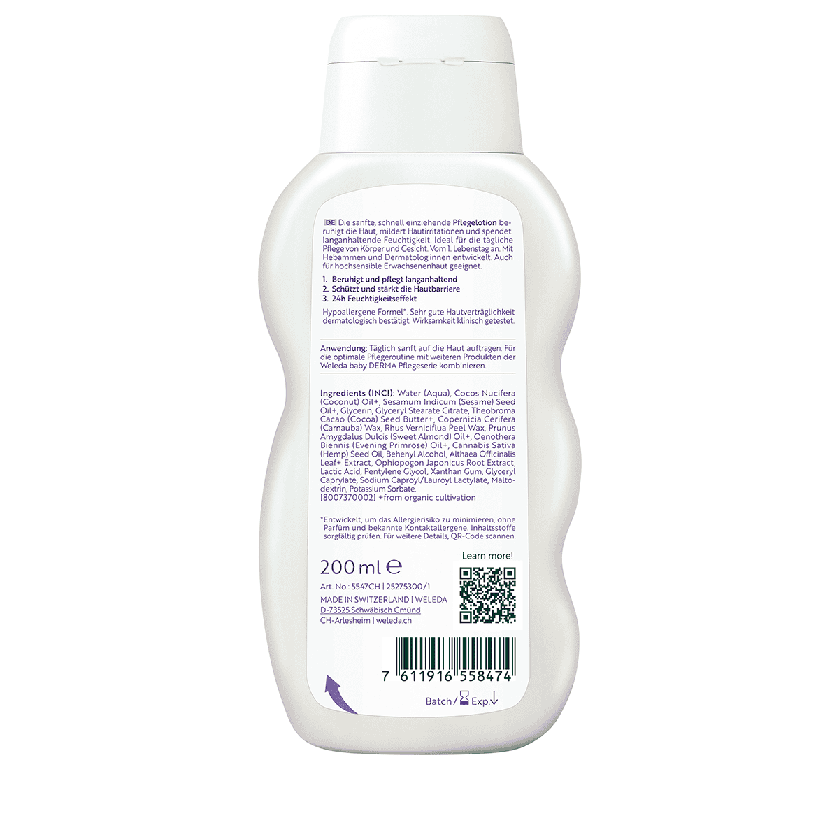 Derma 3in1 Care Lotion White Mallow