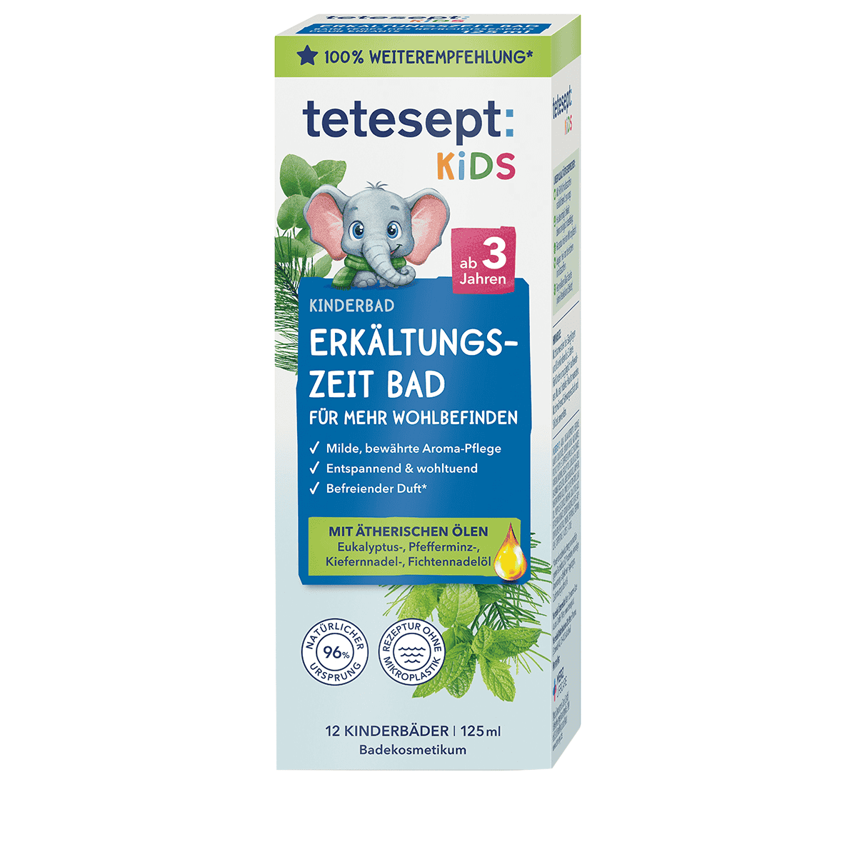 Kinder Erkältungszeit Bad