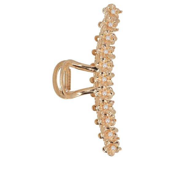 Pince Avec Perles - Dorée