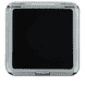 Specchio Tascabile - nero angolare, x1 e x3