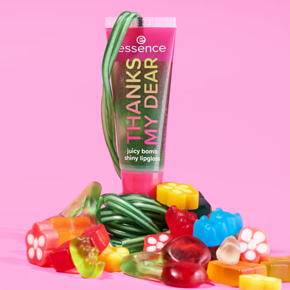 Thanks My Dear Juicy Bomb Shiny Lipgloss - 03 Glowy Gummy