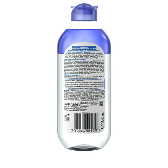 Mizellen Reinigungswasser All-in-1 speziell für empfindliche Haut & Augen