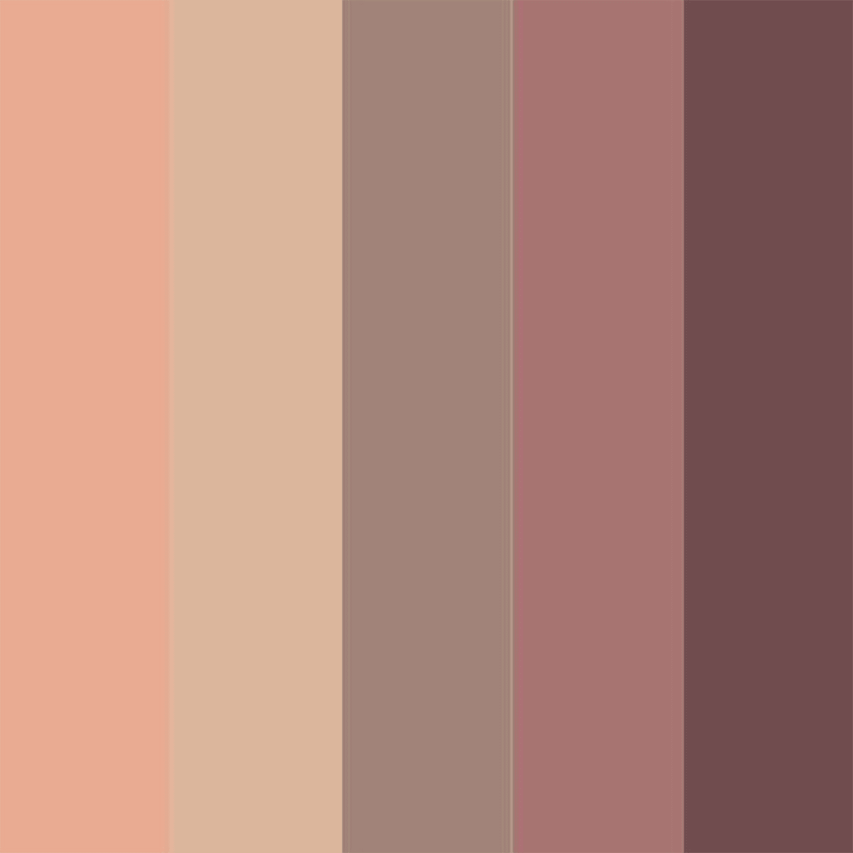 Nudes Eyeshadow Palette - Rosey Nudes