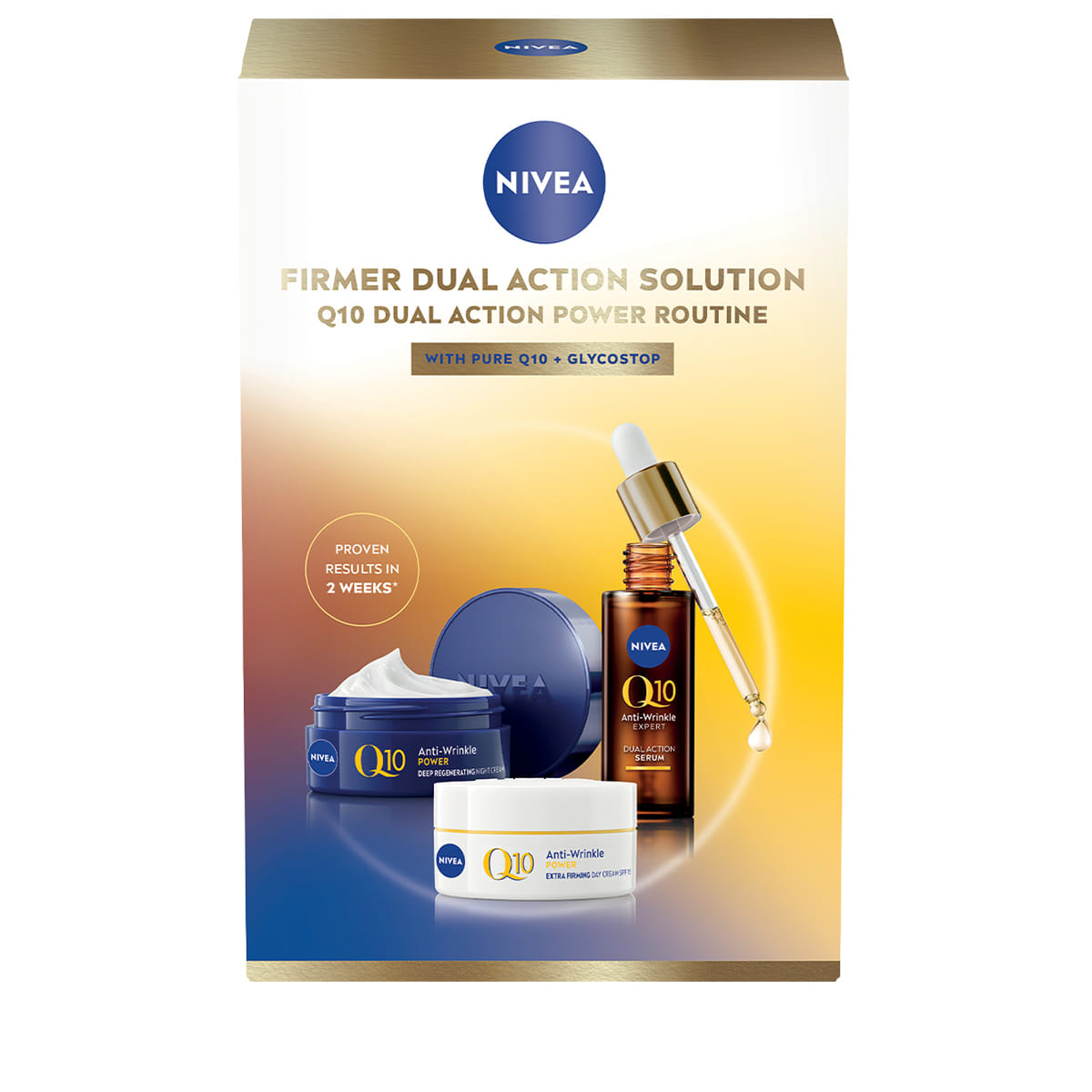 Anti-Falten Power Set - Tag SPF15, Nacht & Dual Action Serum