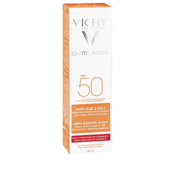 Crème solaire Anti-Âge SPF50