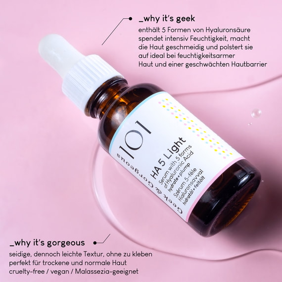 101 HA 5 Light - Serum with 5 forms of Hyaluronic acid