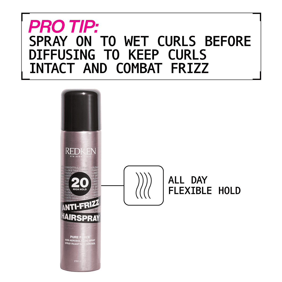 Anti-Frizz Hairspray