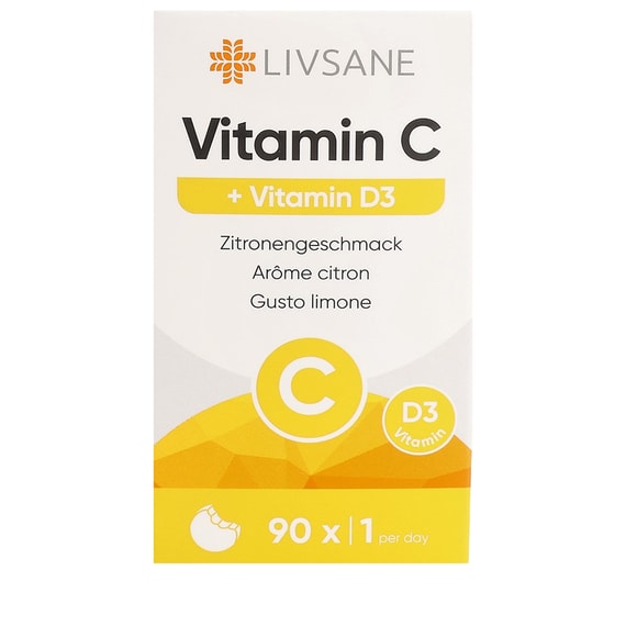 Vitamine C + D3 - 90 comprimés à croquer