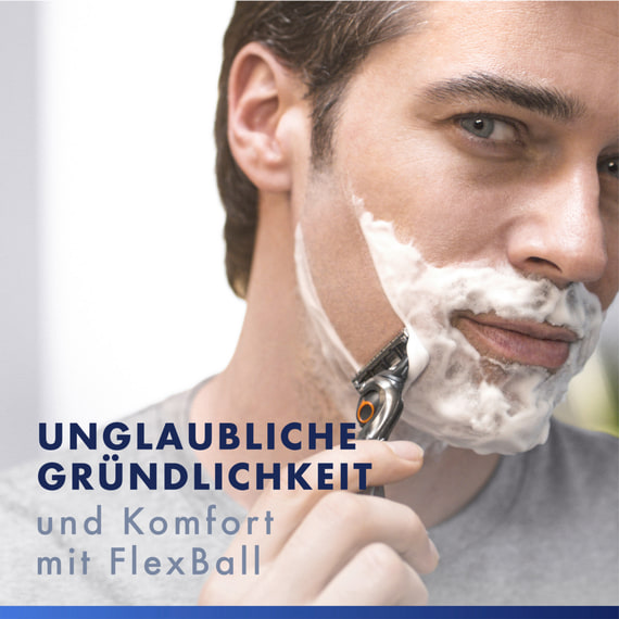 Flexball Rasierapparat mit 1 Klinge