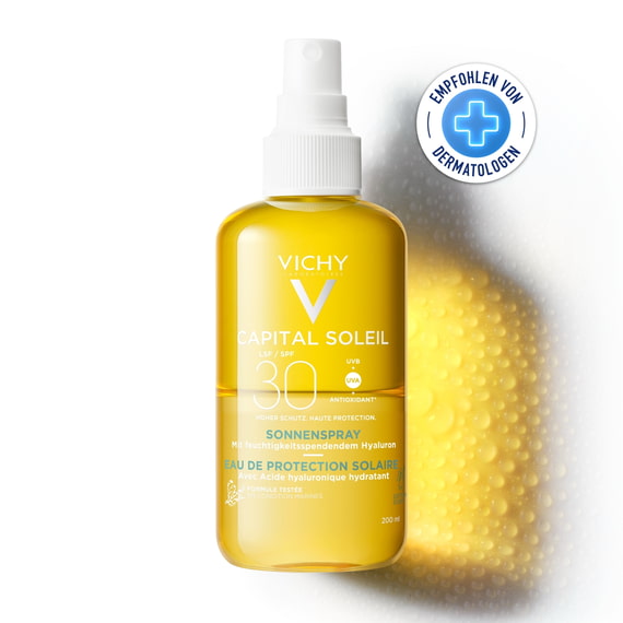 Eau de protection solaire hydratant SPF30