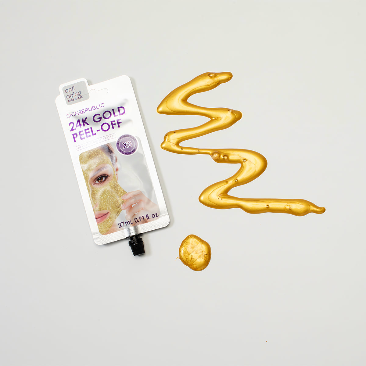 Masque Visage Peel-Off Or 24C
