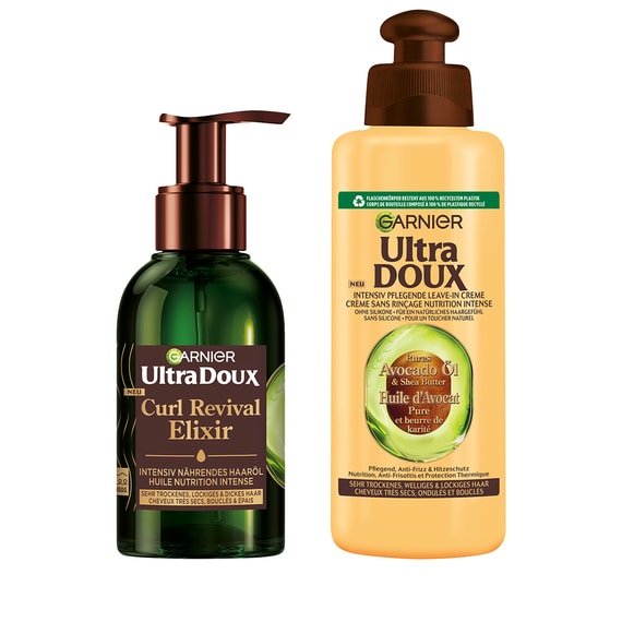 Routine Avocado Nourrished Curls Oil + Cream