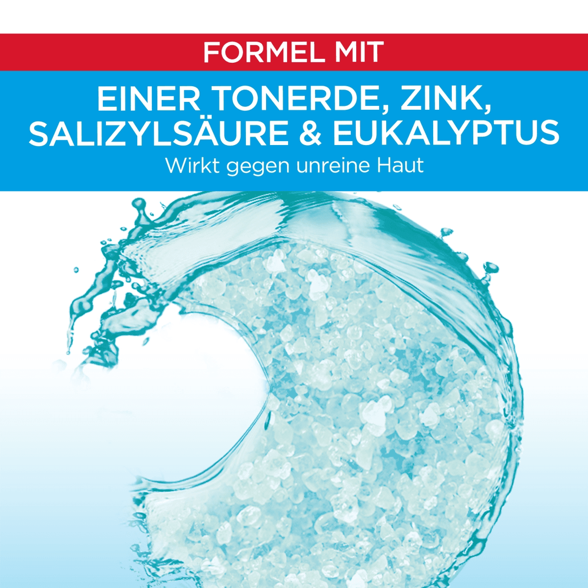 Hautklar 3-in-1 Reinigung + Peeling + Maske