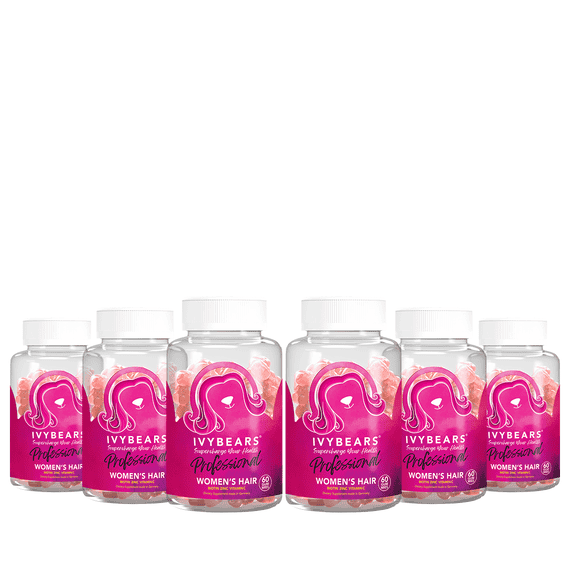6 Monatspackung Professional Women's Hair
